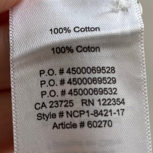 Aritzia Babaton Classic Relaxed Lg Sleeve 100% Cotton Shirt Dress White Sz S - Picture 11 of 12